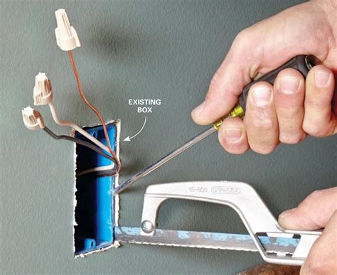 how to remove electrical box|removing electric box from drywall.